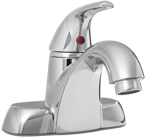 proflo faucet bathroom faucets single handle centerset sink ferguson gpm drain assembly pop supply polished chrome plumbing less flex includes