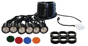 Kasco Marine Incorporated 120V 11W 6-Light Fountain Fixture Kit with 300 ft. Cord KLED6C11-300 at Pollardwater
