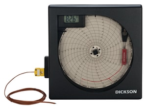 Dickson Company Temperature Chart Recorder DKT6P2 at Pollardwater