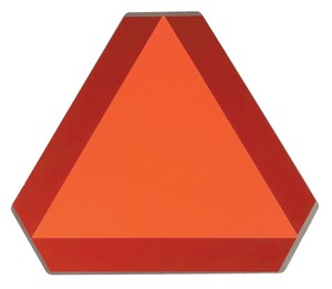 Accuform 14 X 16 in. Plastic Slow Moving Vehicle Sign AFRW622 at Pollardwater