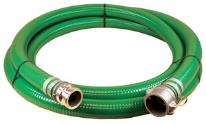 Abbott Rubber Co Inc 1-1/2 in. x 20 ft. PVC Suction Hose MxF Quick Connects A1240150020CE at Pollardwater