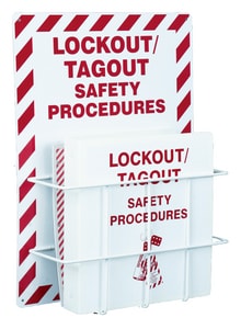 Accuform Lockout TAGOUT PROCEDURE STN Kit AKSS142 at Pollardwater