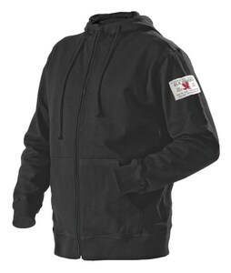 Blaklader Full-Zip Hooded Sweatshirt Black 2XL B365610609900XXL at Pollardwater