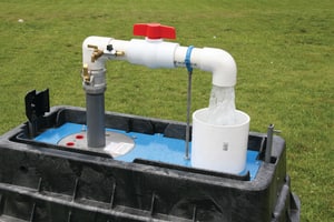 Kupferle, John C Foundry Eclipse™ 3 ft. MIPT 2 in. Automatic Flushing Device K9800 at Pollardwater