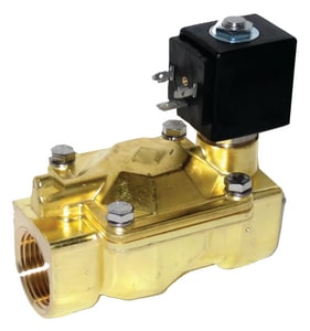 Granzow 1/2 in. 120V N/O Bronze Solenoid Valve with Pilot Control G21WN4Z0B130009 at Pollardwater