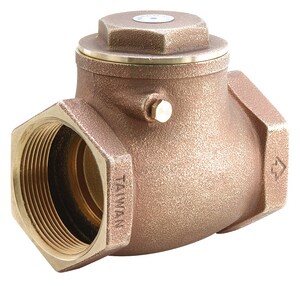 Matco-Norca Check Valve 3/8 in. Brass Seat FNPT M521T02 at Pollardwater