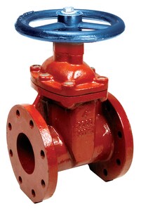 Matco-Norca 200WD Series 3 in. Epoxy Coated Ductile Iron Full Port Flanged Gate Valve M200WD10 at Pollardwater