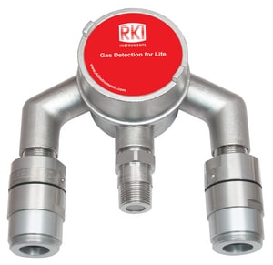 RKI Tri-Sensor Head Explosion Proof Wastewater Gas Monitoring Catalytic System - LEL / O2 / H2S / CO R652481RK at Pollardwater