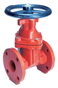 Matco-Norca 200WW Series 10 in. Flanged Ductile Iron Open Left Resilient Wedge Gate Valve M200W15W at Pollardwater