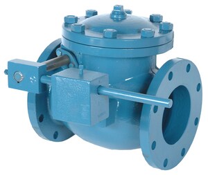 GA Industries 4 in. Ductile Iron Flanged Check Valve V340WP at Pollardwater