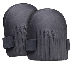 Allegro Industries Contour Rubber, Foam and Plastic Knee Pad in Black A710002 at Pollardwater
