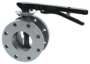 VAG USA 3 in. Ductile Iron Flanged Buna-N Lever Handle Butterfly Valve V28012000046 at Pollardwater