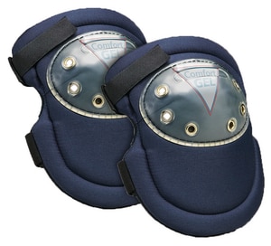 Allegro Industries Universal Polyester and PVC Knee Pad in Navy Blue A7102GEL at Pollardwater