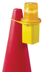 Accuform 8 in. Polycarbonate and Polyethylene Cylindrical Flashing Cone Light AFBC101 at Pollardwater