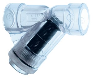 YS Series 1/2 in. Socket Clear PVC Y-Strainer HYS00050S at Pollardwater