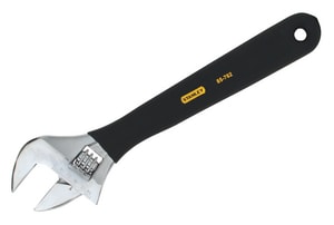 Stanley 6 in Adjustable Wrench with Grip S85764 at Pollardwater
