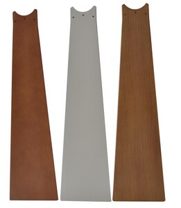 Fanimation Zonix Composite Ceiling Fan Blade In Walnut 3 Pack