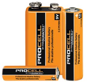 Duracell Procell® 9V Alkaline Battery (Pack of 12) DPC1604 at Pollardwater