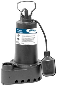 sump hp iron cast proflo pump discharge sided ferguson ft