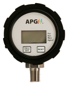 Automation Products Group 3-1/4 x 1/4 in. MNPT 200 psi Stainless Steel Pressure Gauge A1229900004 at Pollardwater