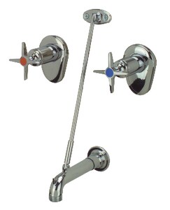 Zurn Aquaspec Wall Mount Clinical Service Sink Faucet With Four
