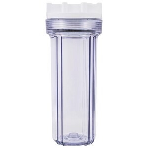 Watts PWHP Series 3/4 in. Inlet/Outlet 2-3/4  in. X 10  in. Clear Filter Housing WPWHP1034CPR at Pollardwater