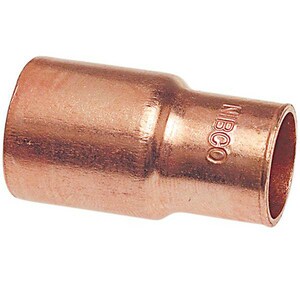 1 x 3/4 in. FTG x Wrot Copper Reducer - 9008300 - Ferguson