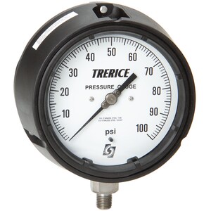 Trerice 200 PSI 4 1/2" Pressure Guage 620B4502LA130 for sale online 