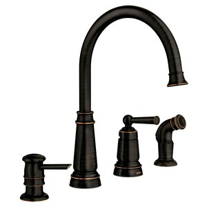 Moen Edison 2 Or 4 Hole Kitchen Sink Faucet With Single