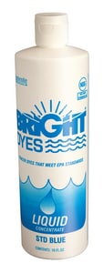 Kings Cote Chemicals Bright Dyes® 16 oz. Non Fluorescent Flat Dye Tracer Liquid in Blue K10600501P at Pollardwater