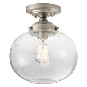 Kichler Lighting Avery 60w 1 Light Semi Flush Mount Ceiling Light