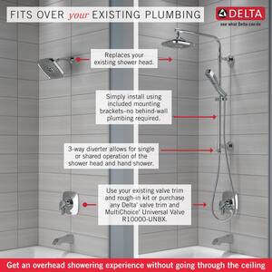 Delta Faucet Universal Showering Emerge No Handle Multi Function