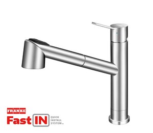Franke Bernard 1 75 Gpm 1 Or 3 Hole Pull Out Kitchen Sink Faucet