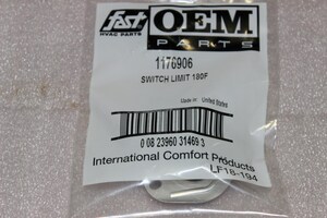 International Comfort Products Limit Switch For N8msn Heating