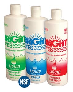 Kings Cote Chemicals Bright Dyes® 16 oz. Non Fluorescent Flat Dye Tracer Liquid in Blue K10600501P at Pollardwater