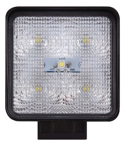 NAS 12/24V Square LED Economy Work Light - 1100 Lumens NWLED5S at Pollardwater