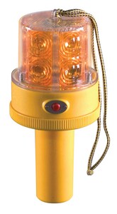 NAS 4 in. Personal Safety Light Handle for Hand Held or Traffic Cone Applications NPSLHDL1 at Pollardwater