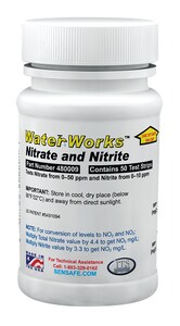 Industrial Test Systems Nitrate or Nitrite Test Strip 50 Pack I480009 at Pollardwater