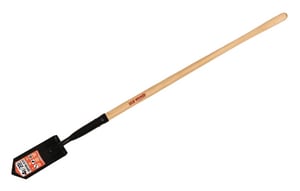 Seymour Midwest Kenyon® S550 Irrigation™ 4 x 48 in. Trenching Steel Shovel with Wood Handle S89024 at Pollardwater
