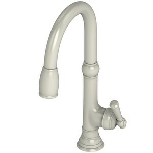 Newport Brass Jacobean Single Handle Kitchen Faucet In Biscuit
