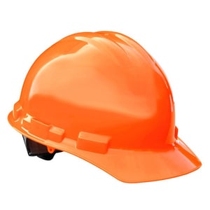 Radians Granite™ Plastic Hard Hat in Hi-Viz Orange RGHR6ORANGEHV at Pollardwater