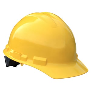 Radians Cap Style Hard Hat with Ratchet Suspension Yellow RGHR6YELLOW at Pollardwater
