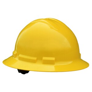 Radians Quartz™ Plastic Hard Hat in Yellow RQHR6YELLOW at Pollardwater