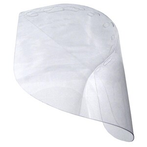 Radians Face Shield for Hard Hats in Clear - V40915-CP - Pollardwater