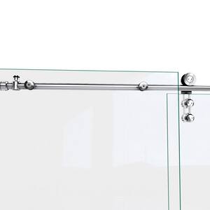 Dreamline Enigma Z 60 In Frameless Sliding Shower Door With Clear