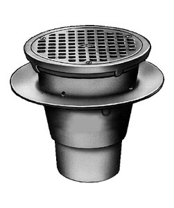 Jay R Smith Sani Ceptor 3 In Inside Caulk Cast Iron Floor Drain