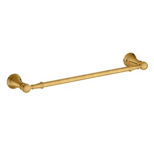 towel bar gold align brushed ferguson moen