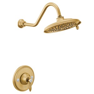 moen weymouth faucet brushed function handle shower multi single gold ferguson trim