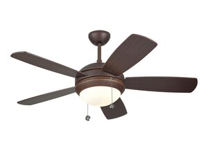Monte Carlo Discus Ii 75w 5 Blade Ceiling Fan With 44 In Blade