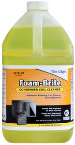 Nu-Calgon Foam-Brite 1 gal Yellow Coil Cleaner N417808 at Pollardwater